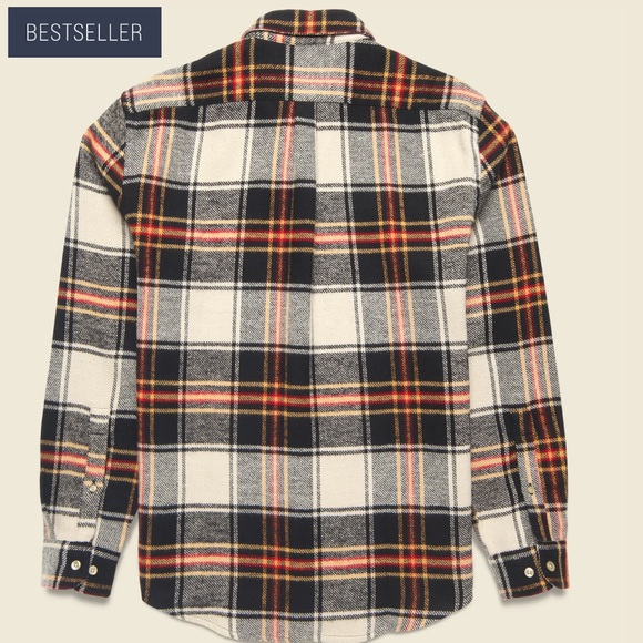 Portuguese Flannel - Arc Shirt - Off White - Picture 2 of 7